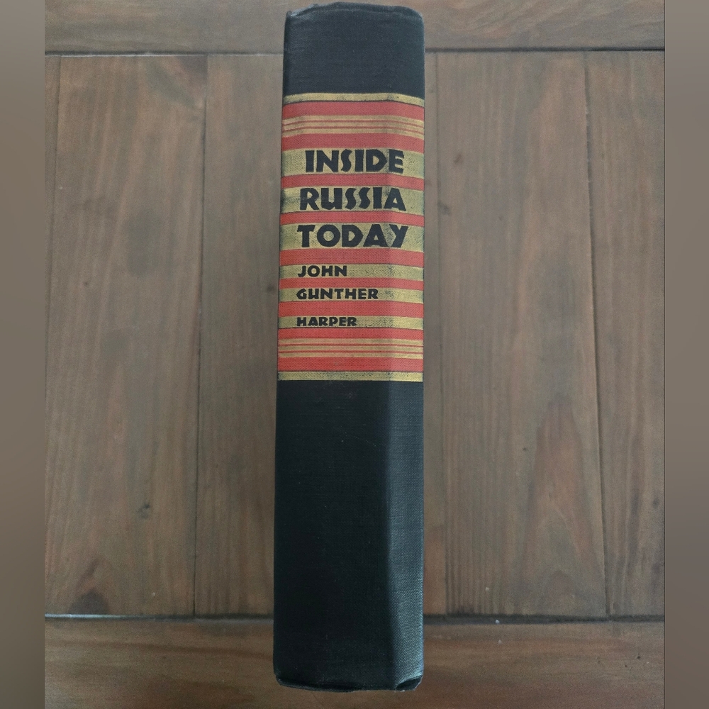 First Edition Inside Russia Today Book by John Gunther